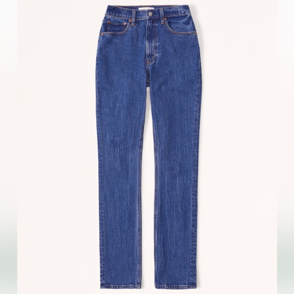 Abercrombie & Fitch The 90s Straight Ultra High Rise. Fits Size 27/4S - 28/6R - Picture 4 of 9